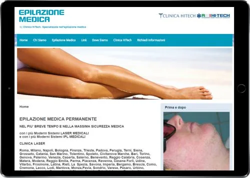 EPILAZIONE MEDICA — Clinica HiTech